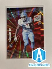 2021 Prestige Javonte Williams Xtra Points Sunburst Rookie #226 Broncos RC